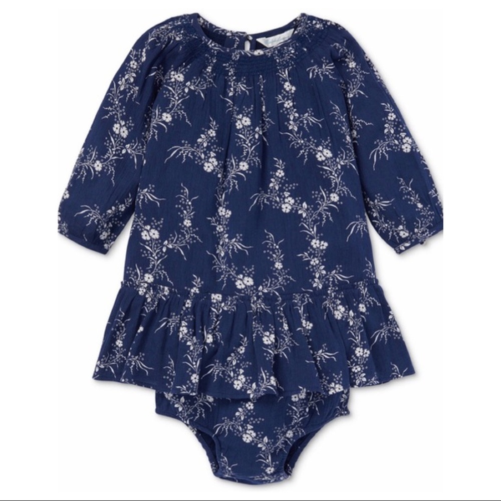 Ralph Lauren Baby Girls Floral Print Dress